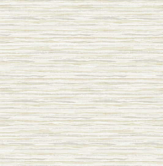 Seabrook Designs Summer House Skye Wave Stringcloth Sisal Coastal Beige Matte Sidewall - SC21105