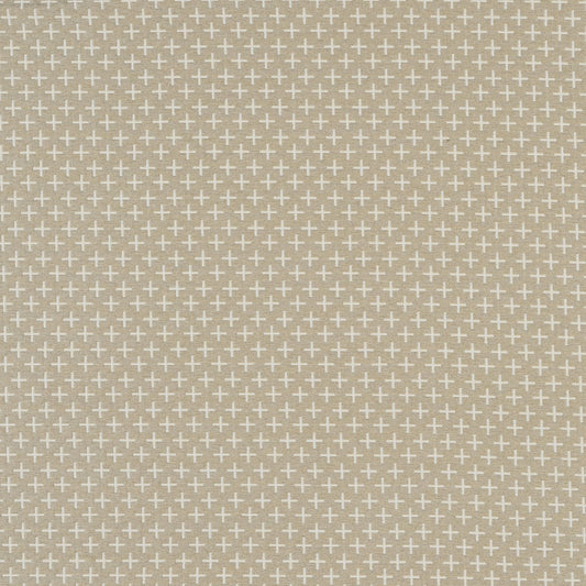 JF Fabrics Crypton SCANDINAVIAN 34 Fabric Geometric, Novelty Tan, White  Woven - 8947734 J8911