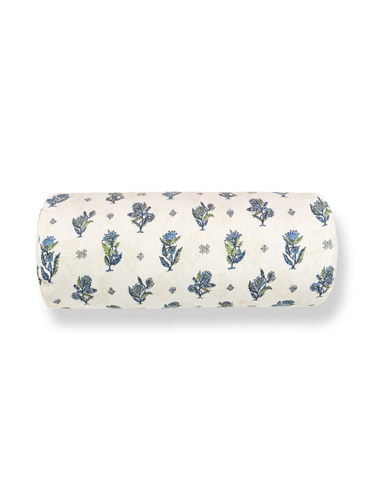 SCALAMANDRE CALICO PILLOW   LAPIS OLIVE   - SCBADK166690005