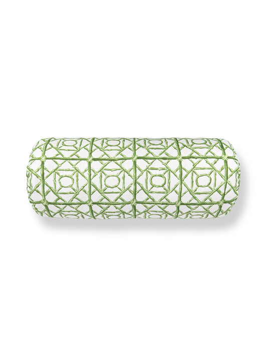 SCALAMANDRE ORMOND FRET PILLOW   GRASS   - SCBADK166710005