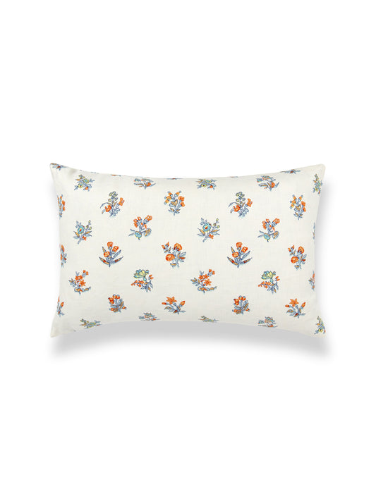SCALAMANDRE SUMMER FLORA PILLOW   TANGERINE SKY   - SCLBDK166660003