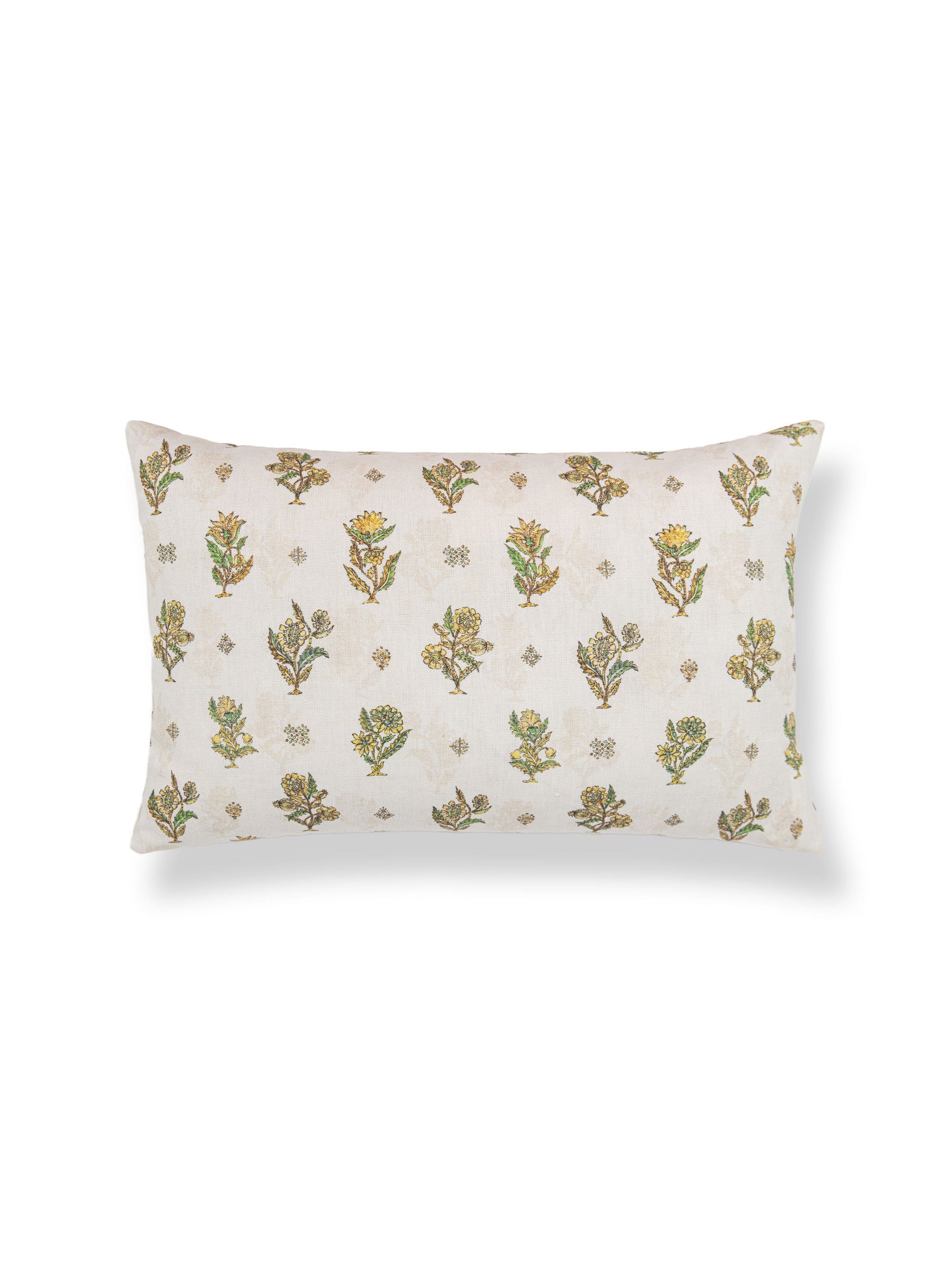 SCALAMANDRE CALICO PILLOW   LEMONGRASS   - SCLBDK166690003