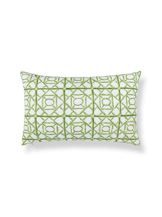 SCALAMANDRE ORMOND FRET PILLOW   GRASS   - SCLBDK166710005