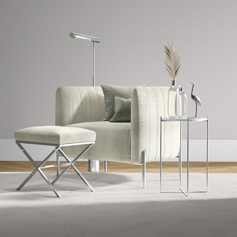 NICHOLASJOHN INC NJ-TROWEL Ivory Solid   Fabric - NJ25-2862