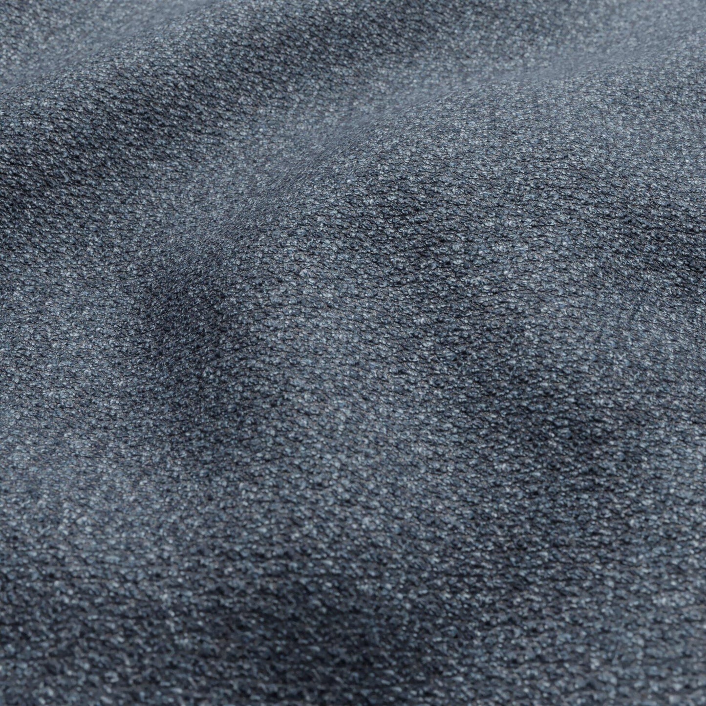 JF Fabrics FibreGuard SCOUT 65 Fabric Plain, Texture Denim Blue, Grey  Boucle - 9739165 J9531