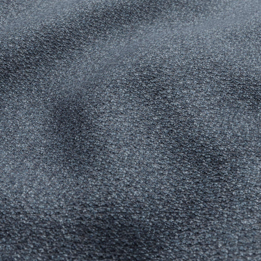 JF Fabrics FibreGuard SCOUT 65 Fabric Plain, Texture Denim Blue, Grey  Boucle - 9739165 J9531