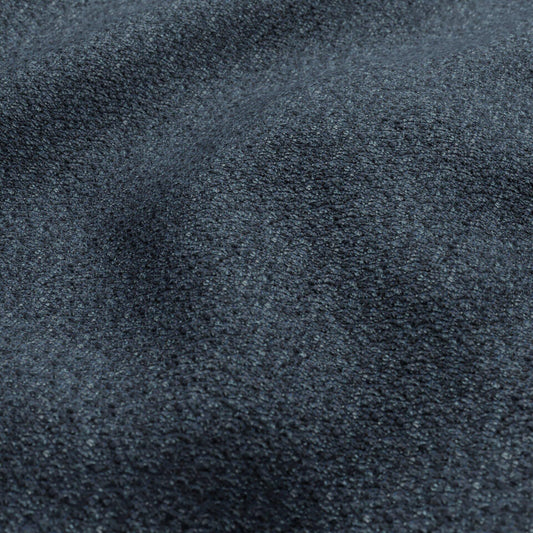 JF Fabrics FibreGuard SCOUT 68 Fabric Plain, Texture Dark Blue, Teal  Boucle - 9739168 J9531