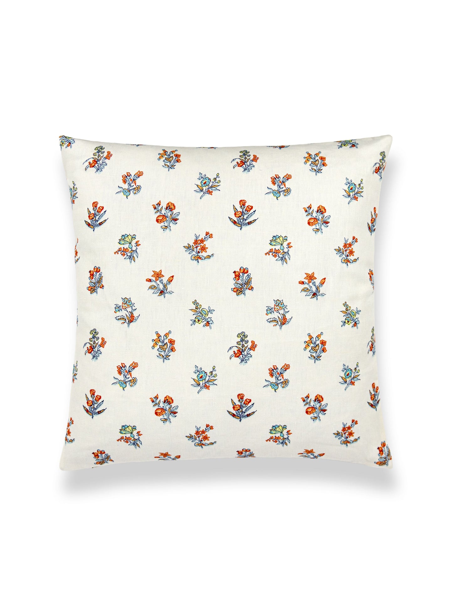 SCALAMANDRE SUMMER FLORA PILLOW   TANGERINE SKY   - SCSDDK166660003