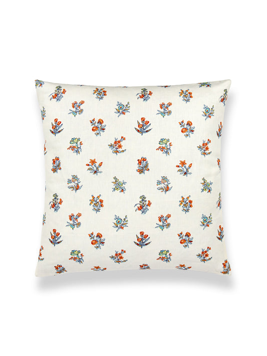 SCALAMANDRE SUMMER FLORA PILLOW   TANGERINE SKY   - SCSDDK166660003