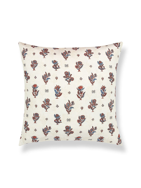 SCALAMANDRE CALICO PILLOW   RUBY PEACOCK   - SCSDDK166690004