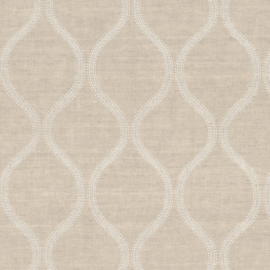 STOUT TEXTILES  DRAPERY,EMBROIDERIES TRADITIONAL, OGEE SAND,SANDUNE   - SCUL-1