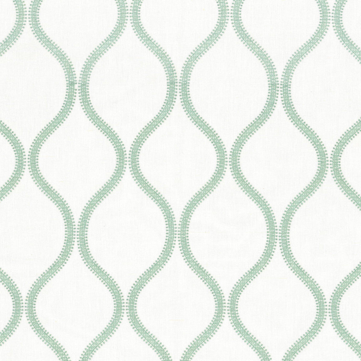 STOUT TEXTILES  DRAPERY,EMBROIDERIES TRADITIONAL, OGEE VAPOR   - SCUL-2