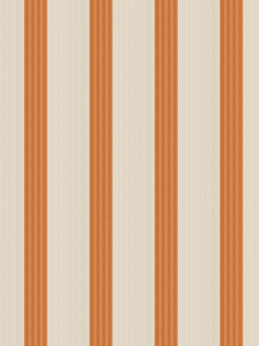 SCALAMANDRE TESSARA STRIPE - WALLCOVERING STRIPE  TERRACOTTA   - SCWP88619D0003