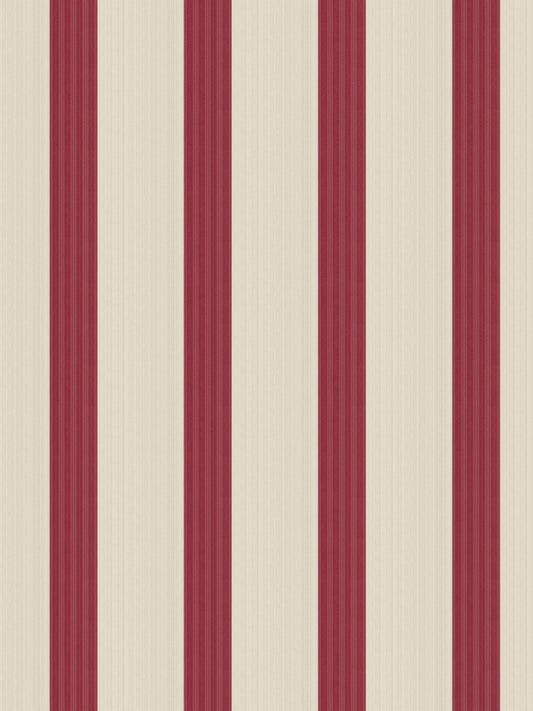 SCALAMANDRE TESSARA STRIPE - WALLCOVERING STRIPE  ROUGE   - SCWP88619D0004