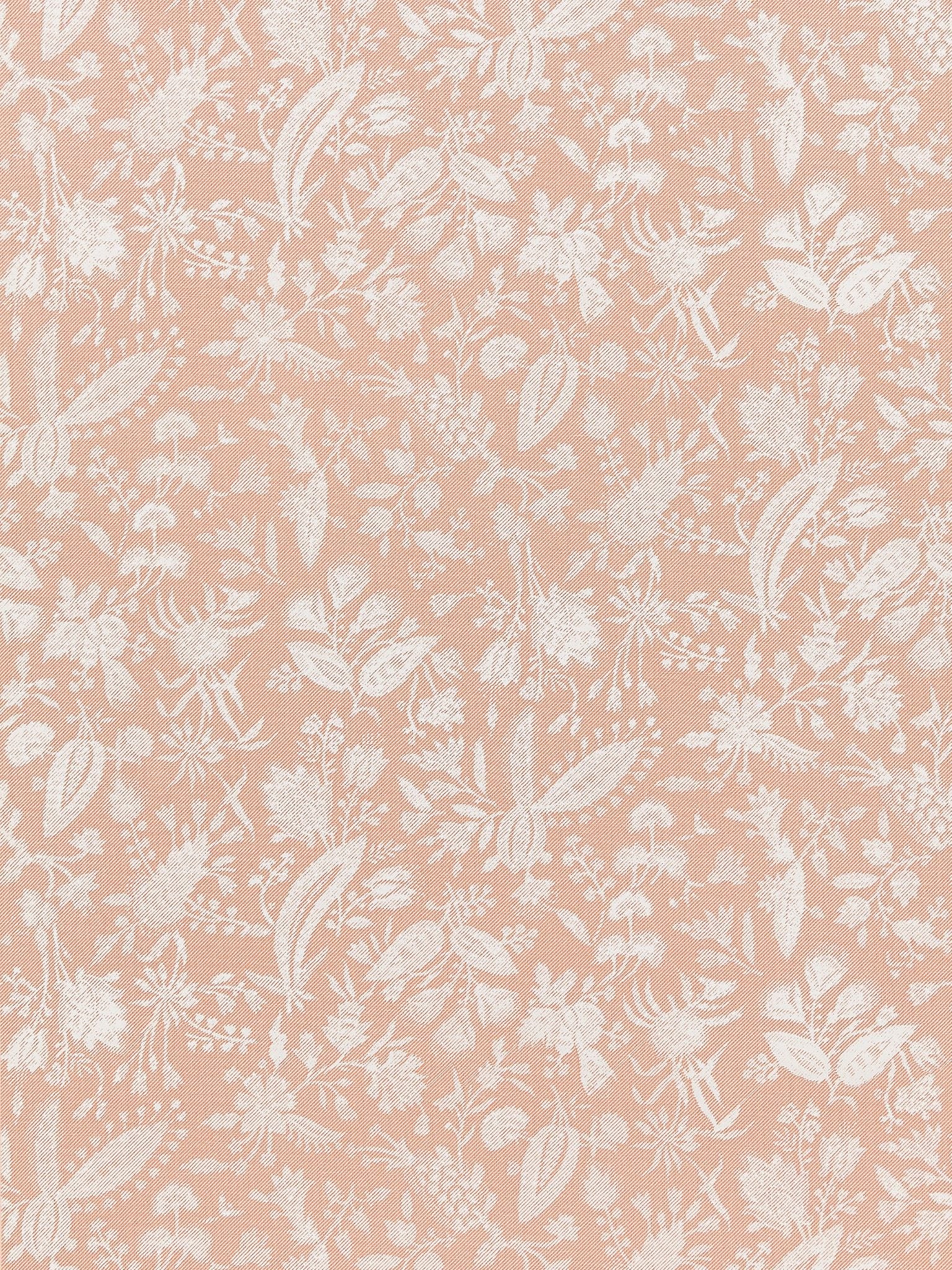 SCALAMANDRE  TULIA LINEN PRINT FABRIC BLUSH   - SC 000116605