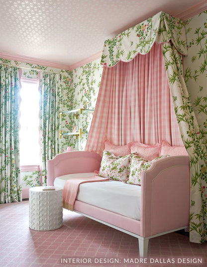 SCALAMANDRE  JARDIN DE CHINE PRINT FABRIC SPRING   - SC 000116608 NEW SKU # SC166080001