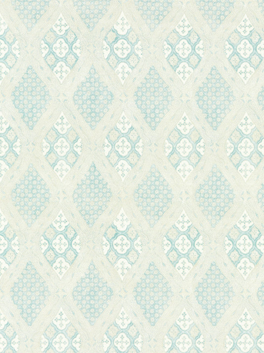 SCALAMANDRE  FARRAH PRINT FABRIC MISTY ISLAND   - SC 000116626