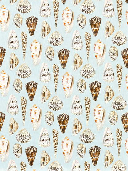 SCALAMANDRE  COQUINA - OUTDOOR FABRIC MULTI ON SEA BLUE   - SC 000116639 NEW SKU # SC166390001