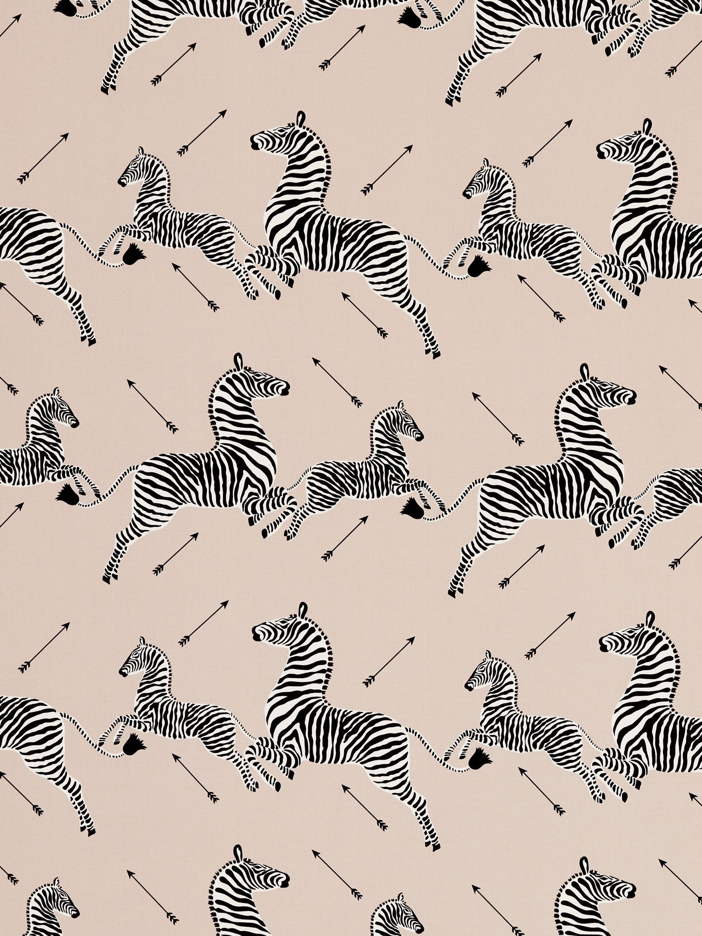 SCALAMANDRE  ZEBRAS PETITE FABRIC SAND   - SC 000116641