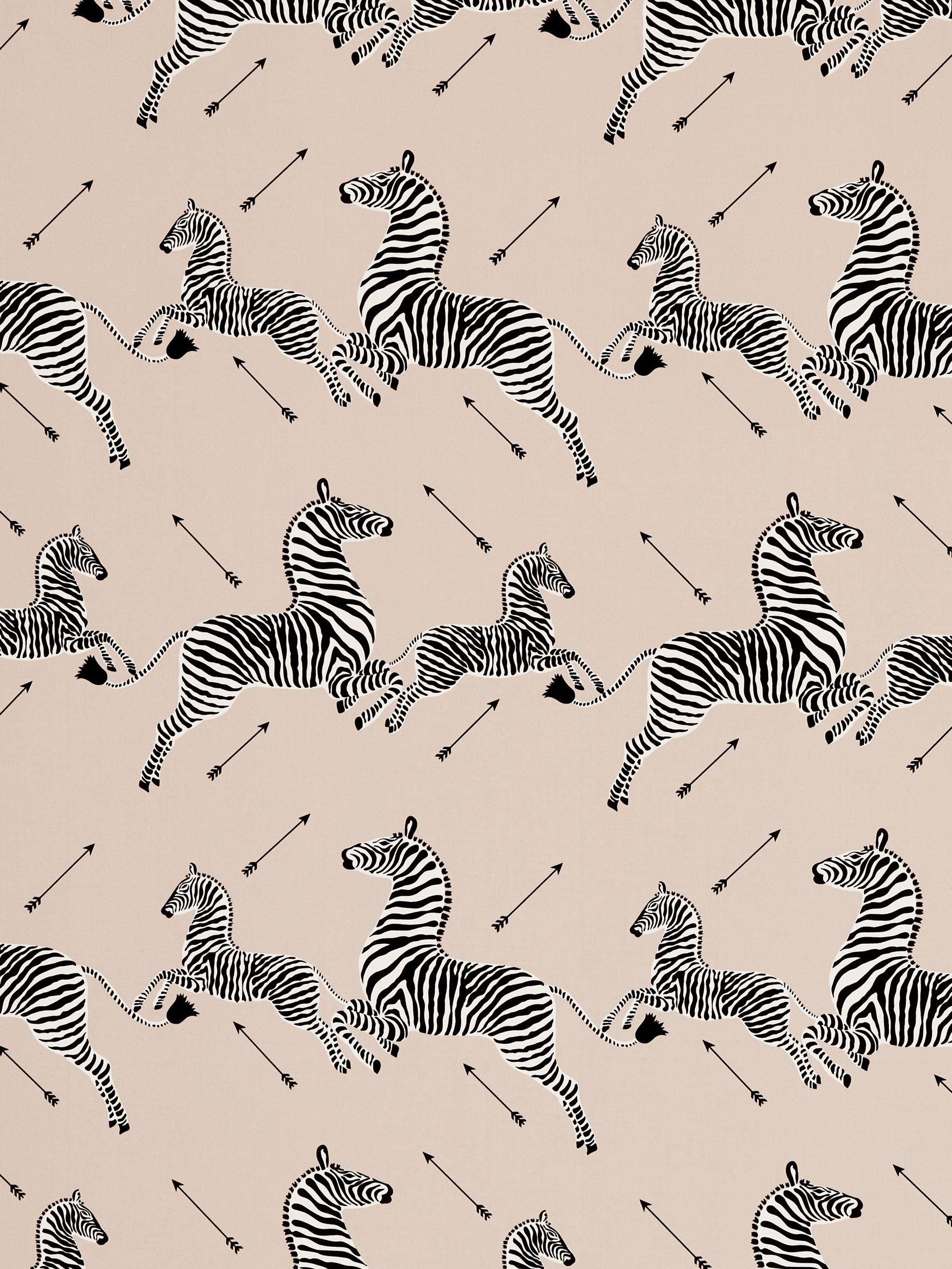 SCALAMANDRE  ZEBRAS PETITE FABRIC SAND   - SC 000116641