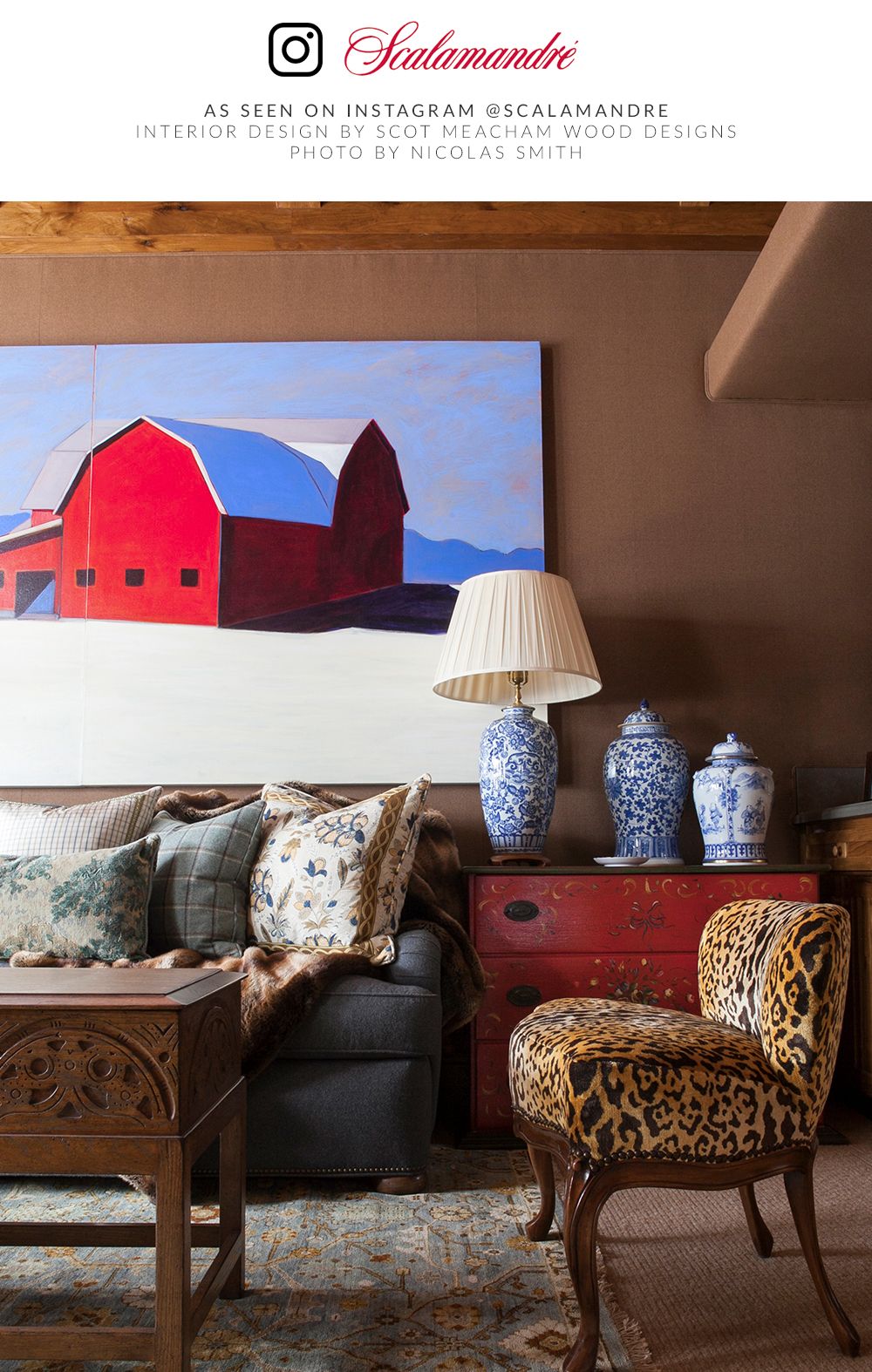 SCALAMANDRE  LEOPARDO FABRIC IVORY, GOLD & BLACK   - SC 000126168MM NEW SKU # SC26168MM0001