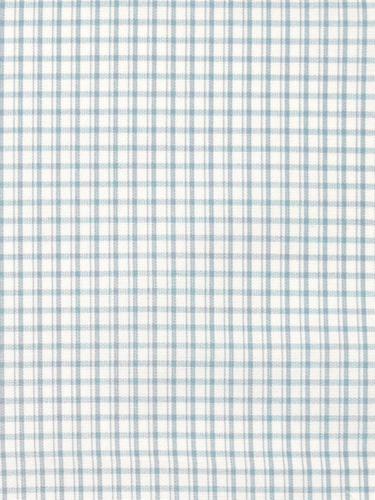 SCALAMANDRE  ASTOR CHECK FABRIC SKY   - SC 000126983