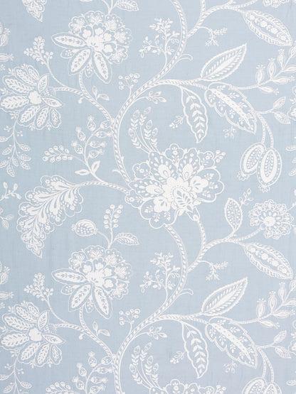 SCALAMANDRE  KAVERI VINE FABRIC SKY   - SC 000127011 NEW SKU # SC270110001
