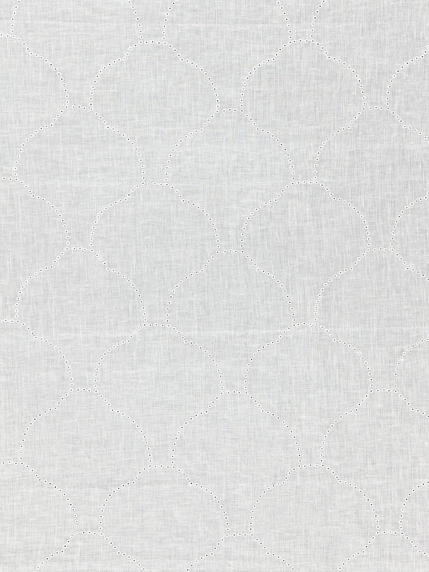 SCALAMANDRE  COQUILLE SHEER FABRIC IVORY   - SC 000127038