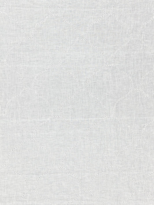 SCALAMANDRE  COQUILLE SHEER FABRIC IVORY   - SC 000127038