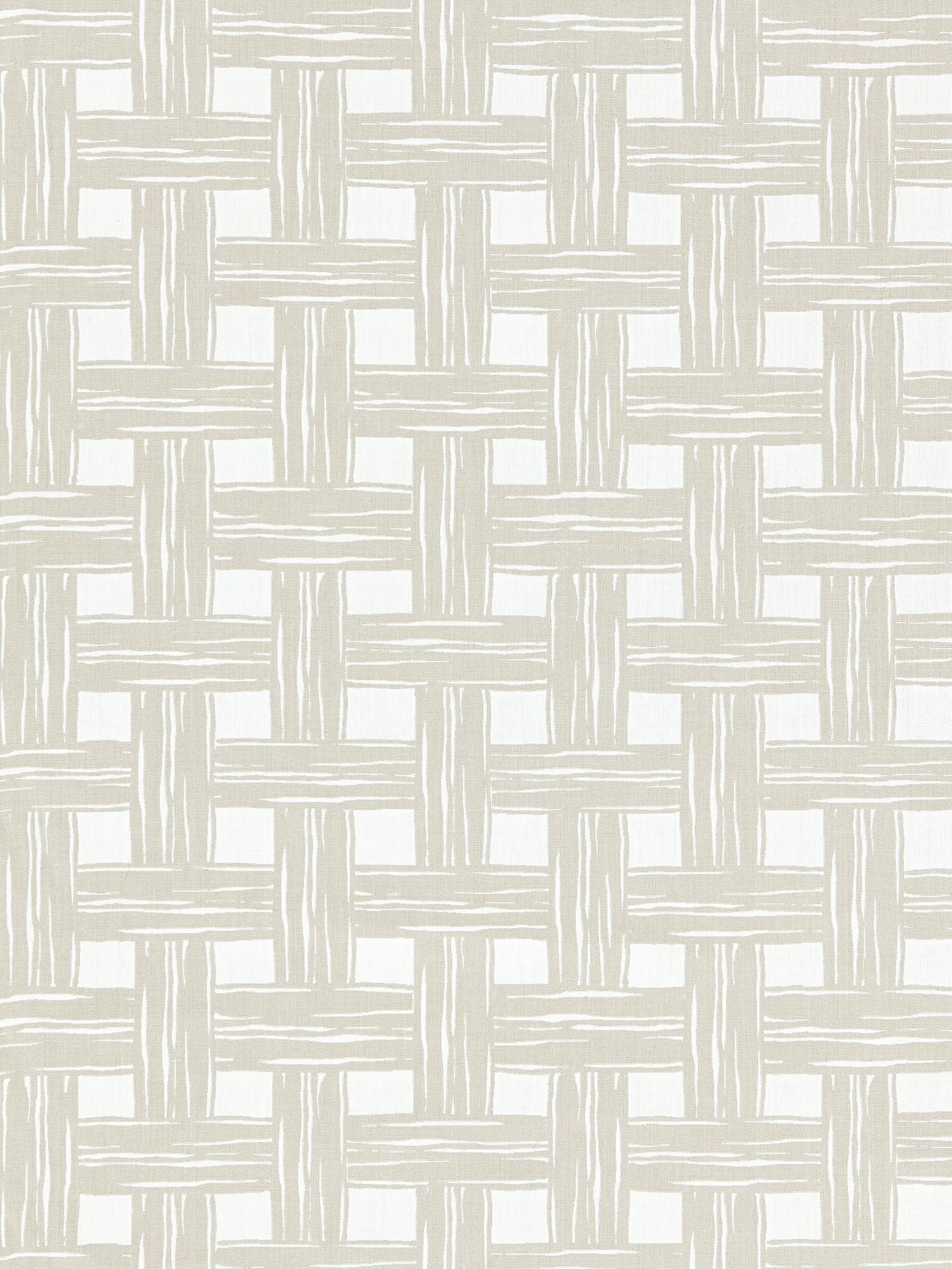 SCALAMANDRE  BAMBOO LATTICE FABRIC SAND   - SC 000127059