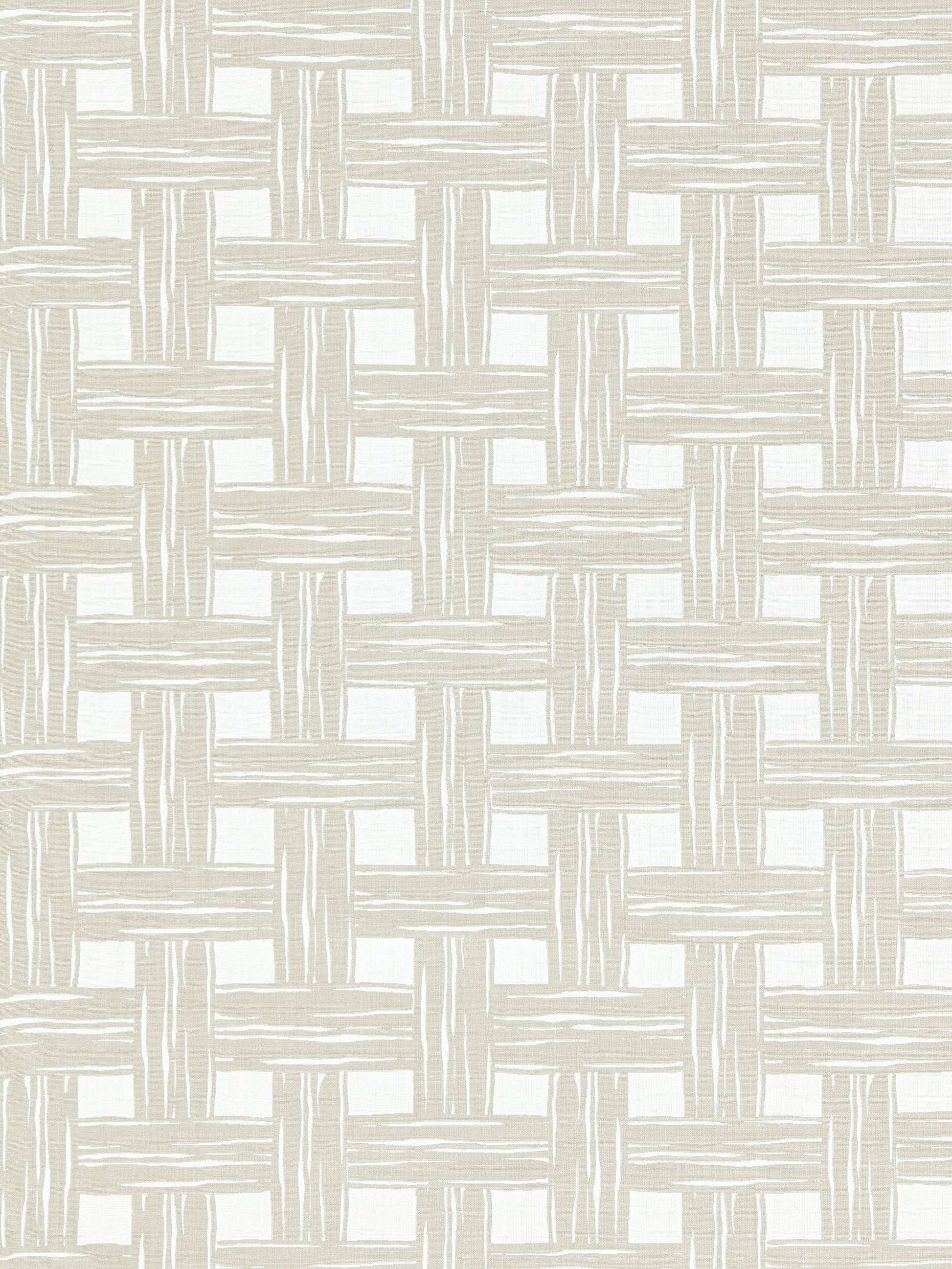 SCALAMANDRE  BAMBOO LATTICE FABRIC SAND   - SC 000127059