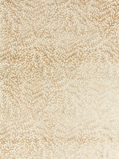 SCALAMANDRE  CORALLINA VELVET FABRIC PEBBLE BEACH   - SC 000127077 NEW SKU # SC270770001