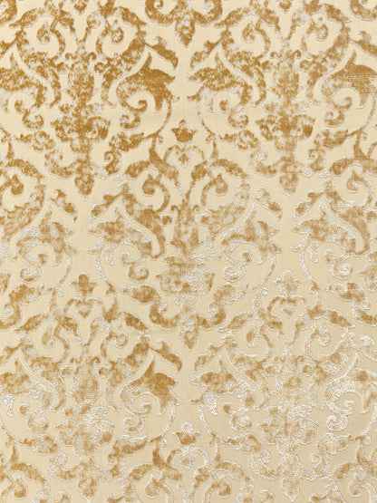 SCALAMANDRE  VENEZIA SILK VELVET FABRIC CHAMPAGNE   - SC 000127078 NEW SKU # SC270780001