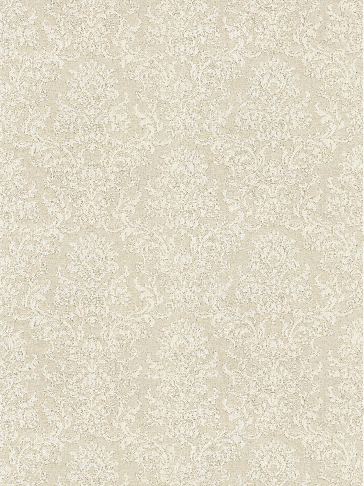 SCALAMANDRE  SAN LUCA DAMASK FABRIC ALABASTER   - SC 000127094 NEW SKU # SC270940001