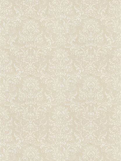 SCALAMANDRE  SAN LUCA DAMASK FABRIC ALABASTER   - SC 000127094 NEW SKU # SC270940001