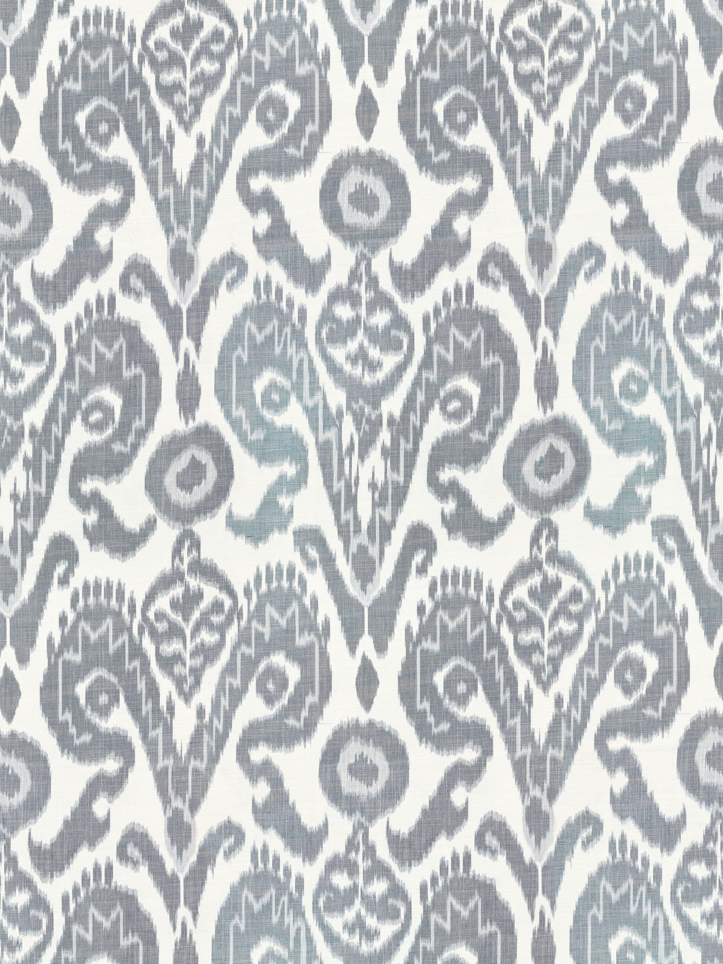 SCALAMANDRE  BUKHARA SILK IKAT FABRIC INDIGO   - SC 000127097 NEW SKU # SC270970001