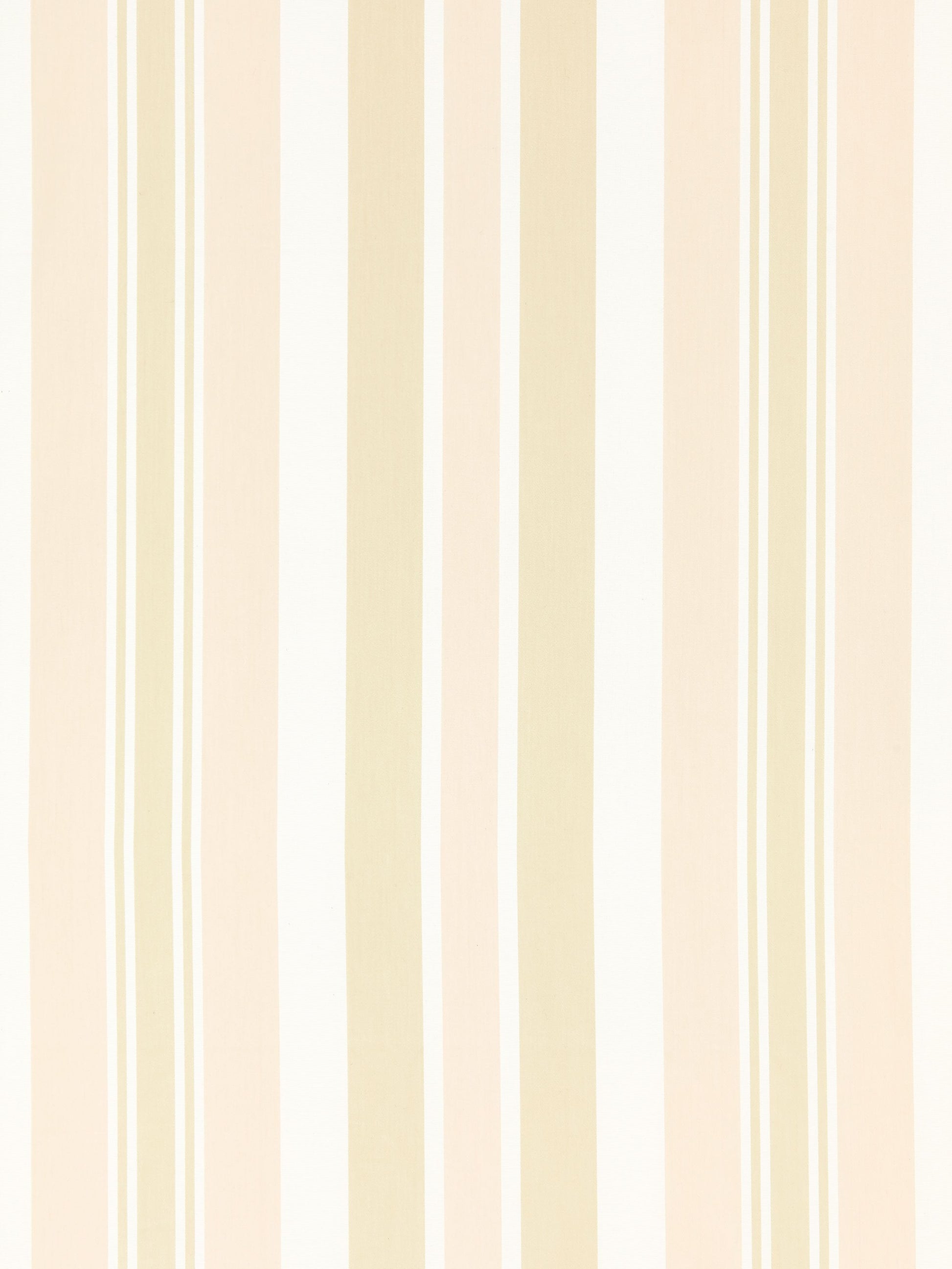 SCALAMANDRE  MAYFAIR COTTON STRIPE FABRIC PINK SAND   - SC 000127112