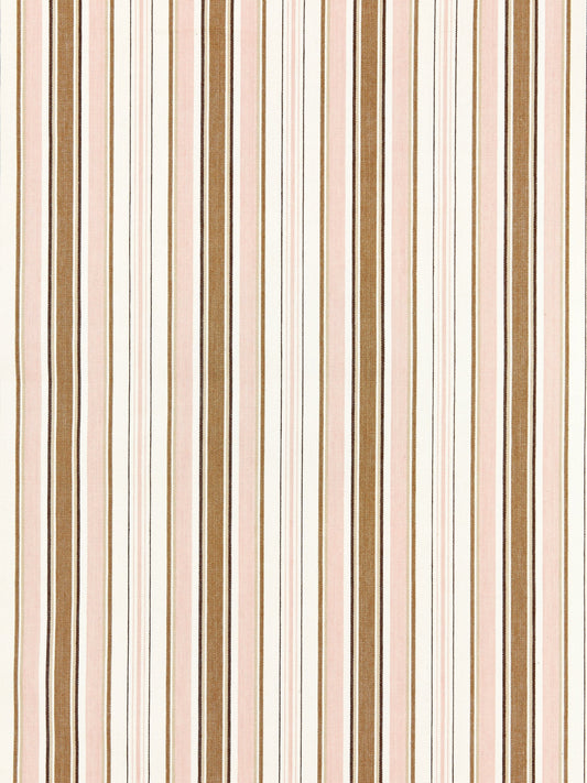SCALAMANDRE OUTLET  FABRIC ANDOVER COTTON STRIPE  FABRIC BLUSH   - SC 000127113 NEW SKU # SC271130001
