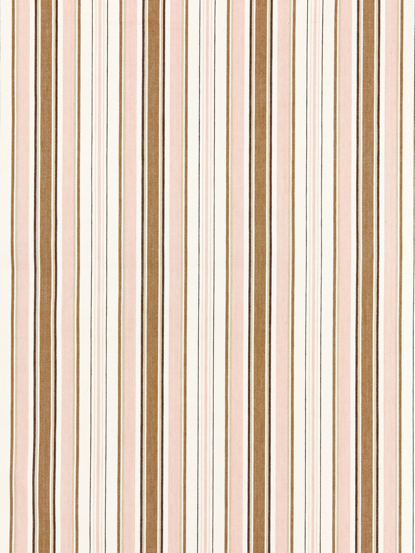 SCALAMANDRE OUTLET  FABRIC ANDOVER COTTON STRIPE  FABRIC BLUSH   - SC 000127113