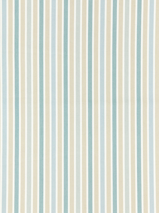 SCALAMANDRE  LEEDS COTTON STRIPE FABRIC SEAGLASS   - SC 000127114