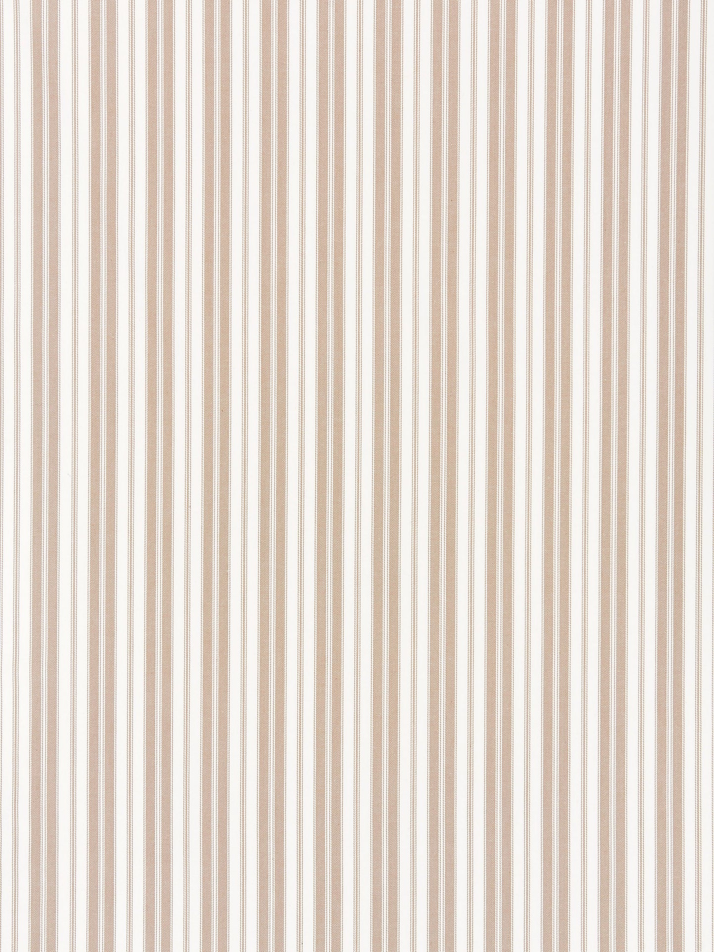 SCALAMANDRE  DEVON TICKING STRIPE FABRIC LINEN   - SC 000127115