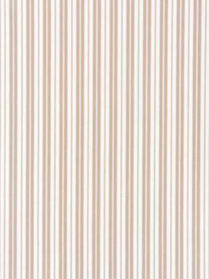 SCALAMANDRE  DEVON TICKING STRIPE FABRIC LINEN   - SC 000127115 NEW SKU # SC271150001