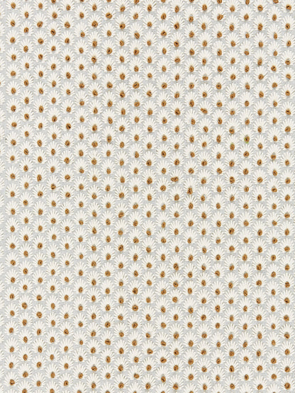 SCALAMANDRE  FLEUR EMBROIDERY FABRIC MINERAL   - SC 000127123 NEW SKU # SC271230001