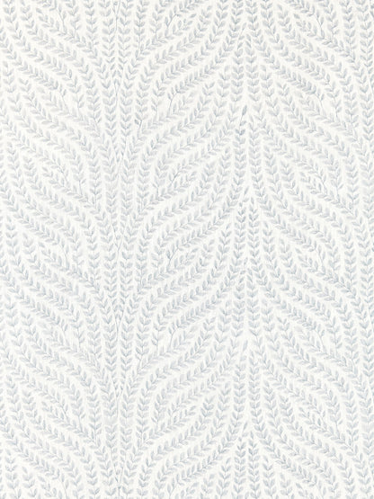 SCALAMANDRE  WILLOW VINE EMBROIDERY FABRIC AQUAMARINE   - SC 000127125 NEW SKU # SC271250001