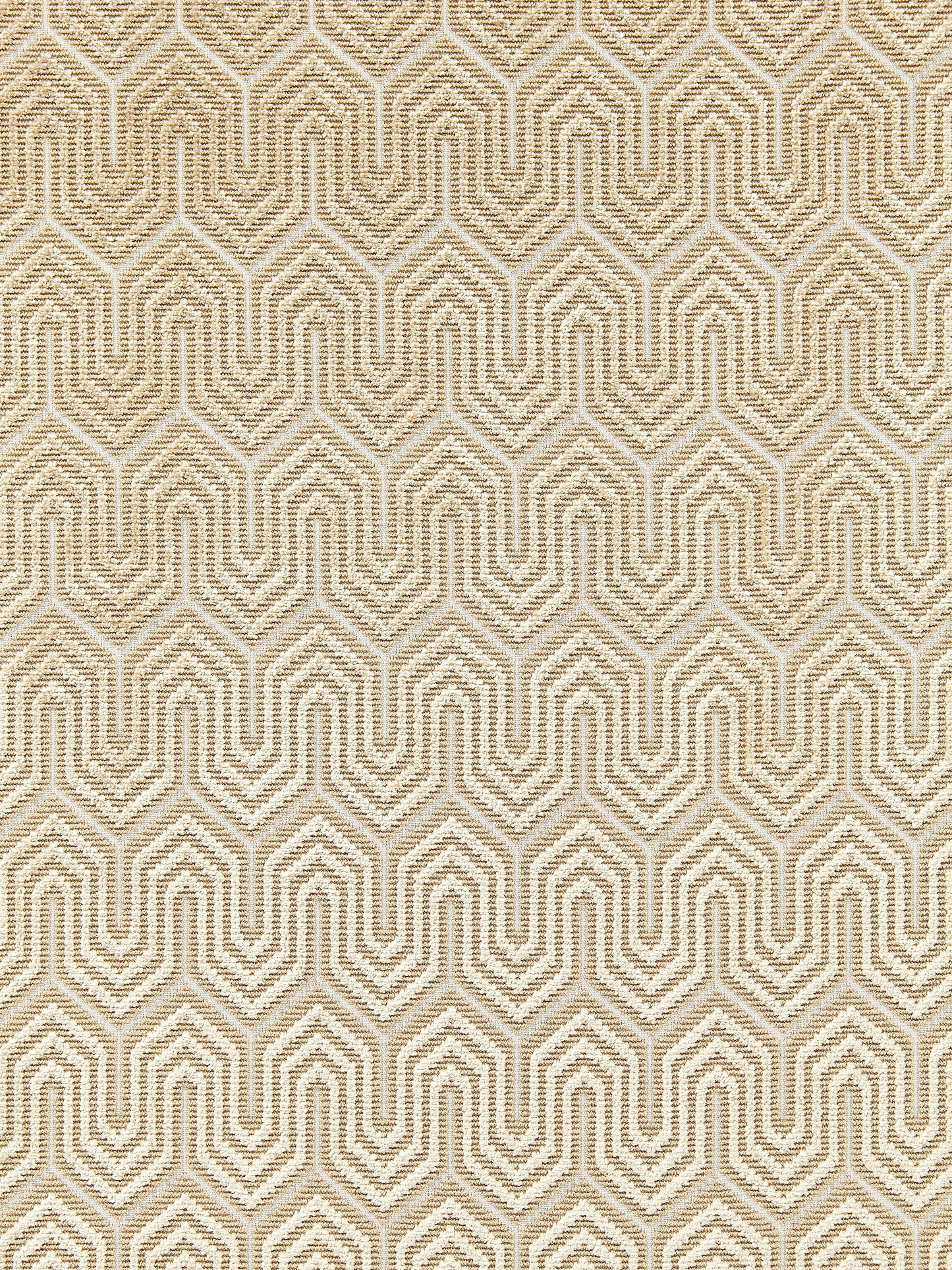 SCALAMANDRE  UNDULATION FABRIC FAWN   - SC 000127129