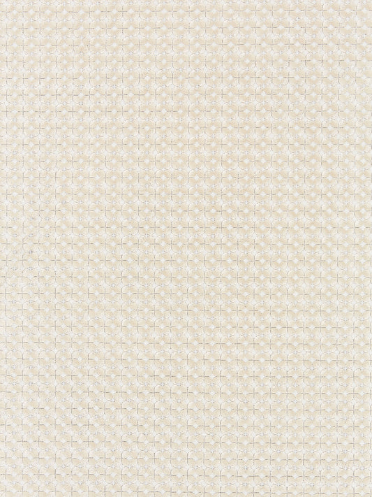 SCALAMANDRE  FLORET EMBROIDERY FABRIC CHAMPAGNE   - SC 000127133