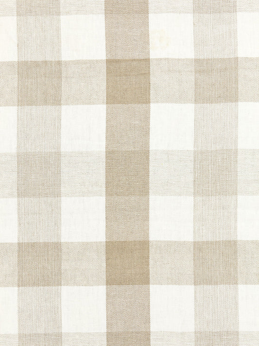 SCALAMANDRE  WESTPORT LINEN PLAID FABRIC LINEN   - SC 000127135