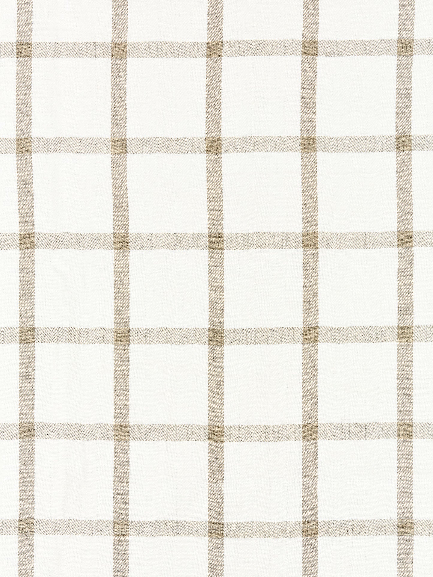 SCALAMANDRE  WILTON LINEN CHECK FABRIC LINEN   - SC 000127152