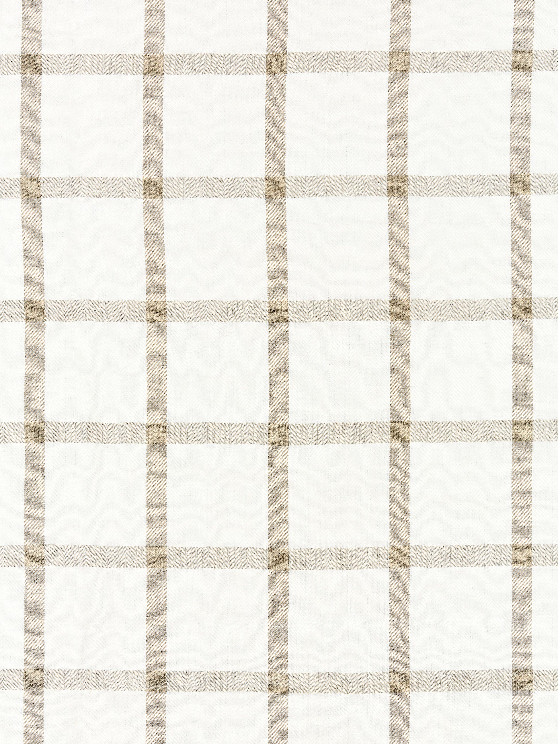 SCALAMANDRE  WILTON LINEN CHECK FABRIC LINEN   - SC 000127152