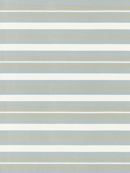 SCALAMANDRE  SANTORINI STRIPE FABRIC SEAGULL   - SC 000127188 NEW SKU # SC271880001